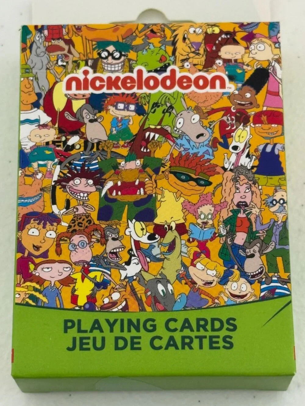 Nickelodeon Character Playing Cards SpongeBob Rugrats New